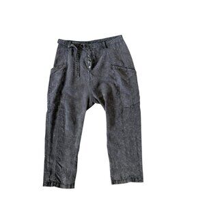 Free People Desert Daze Harem Pants Charcoal Size 12